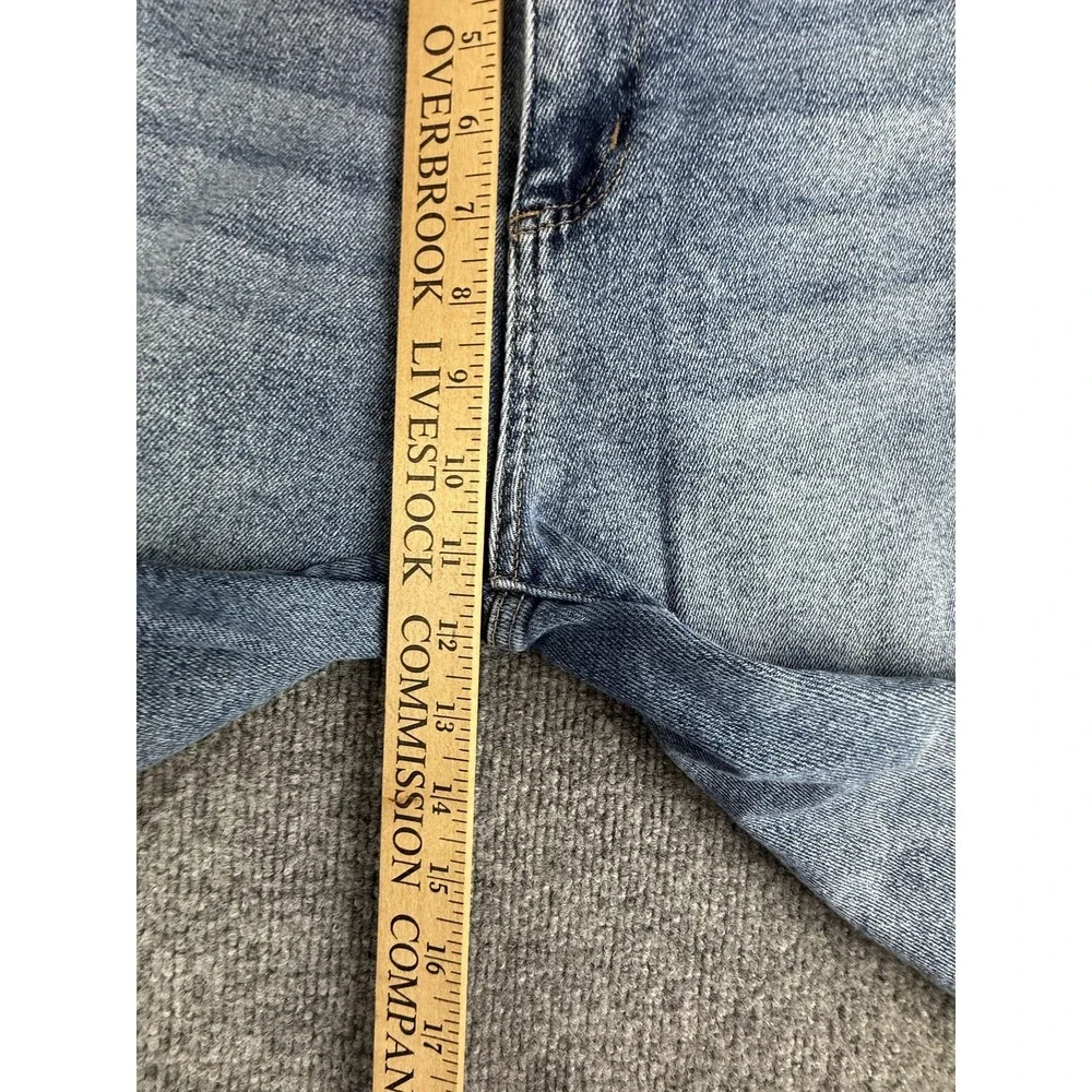 Fashion Nova Jeans Juniors 11/30‎ Medium Wash High Rise Skinny Distressed Denim